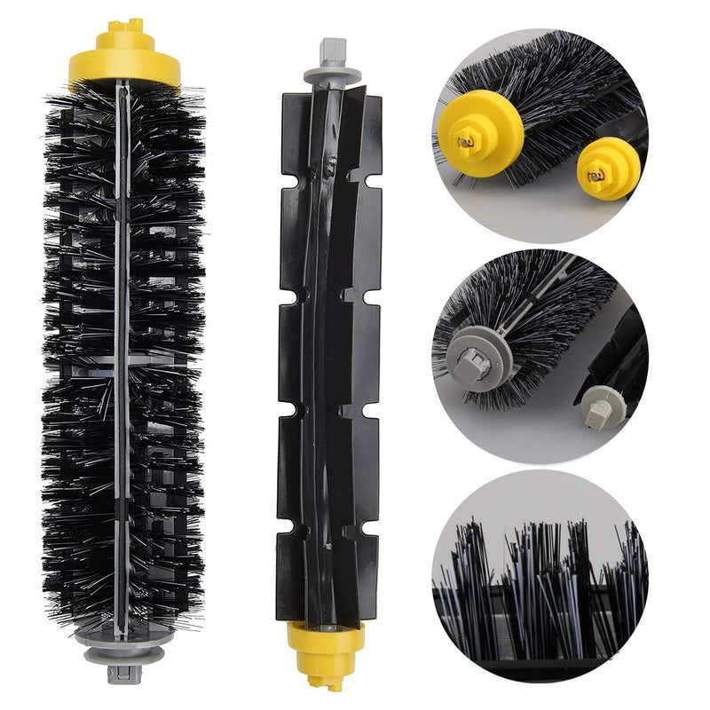 Mochenli Replacement Parts for iRobot Roomba 600 Series 675 692 694 690 680 660 651 650 614 610 500 Series 595 585 564 552 Vacuum Robotic,8 Side Brush, 2 Main Roller Brush, 6 Filter, 1 Caster Wheel - Image 4